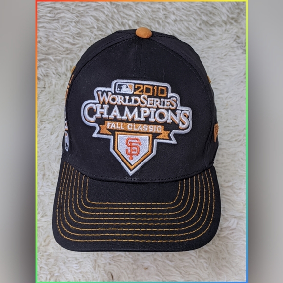 NEW ERA MLB SF GIANTS 2010 CHAMPIONSHIP YOUTH CAP - Picture 7 of 7